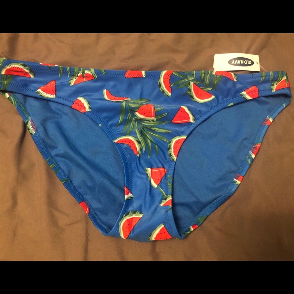 Old Navy watermelon swim bottoms
